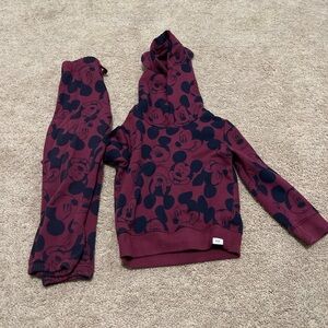 GAP Kids Matching Set - Burgundy and Navy
